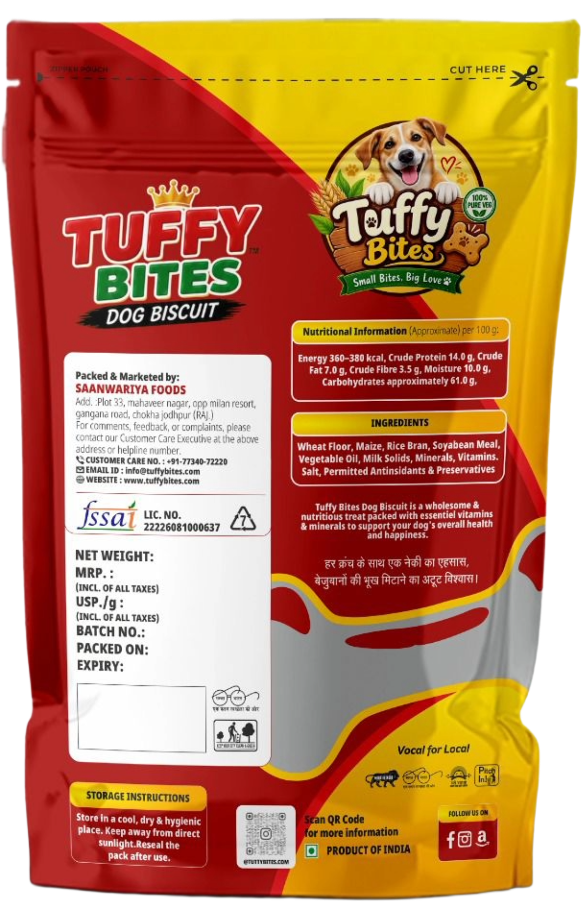 TuffyBites Nutritional Facts & Ingredients